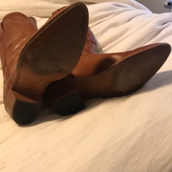 Vintage Frye Cowboy boots, Sz 11 in box/worn twice - Picture 6 of 15